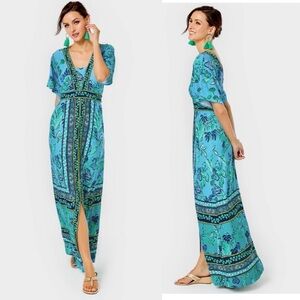Lilly Pulitzer Ilia Floral Maxi Dress